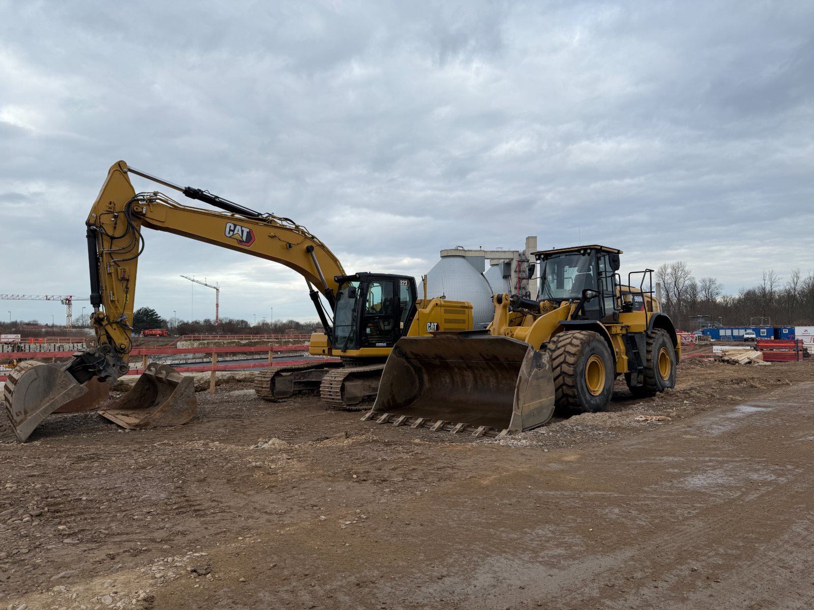 Geräteeinsatz Großbaustelle